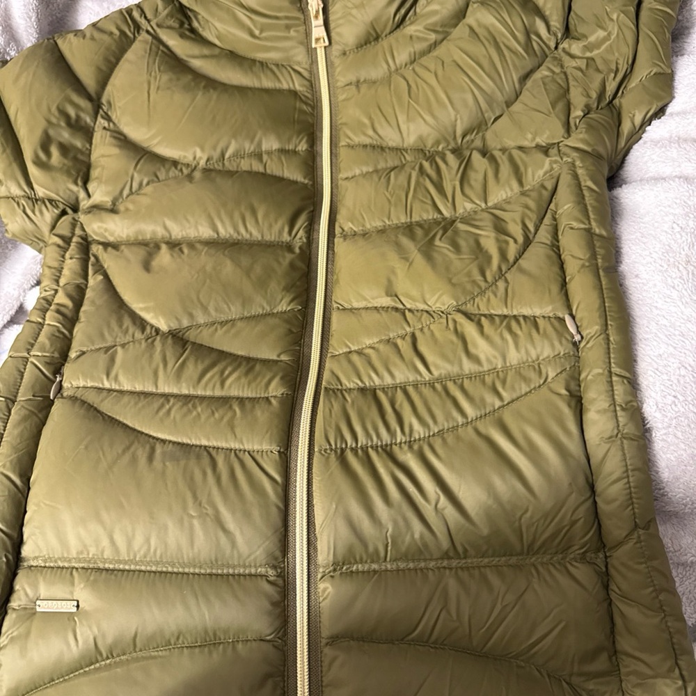 Orobos Convertible Hooded Olive Green Vest XS